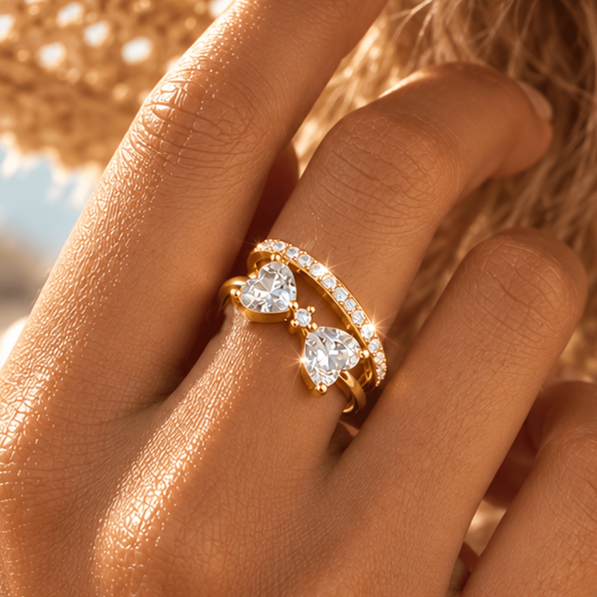 Women's Simple Unique Open-End Delicate Ring